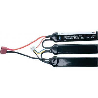 ASG 11,1V 1300mAh 20C 3 díly T-Dean Crane – Zboží Dáma