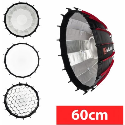 4studio Beauty softbox quick EQ pro 60 cm s voštinou – Zboží Živě