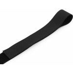 Suchý zip háček a plyš na stejné straně šíře 38 mm, střední, 2 černá – Hledejceny.cz