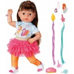 BABY born Starší sestřička Play & Style, brunetka, 43 cm – Zboží Mobilmania