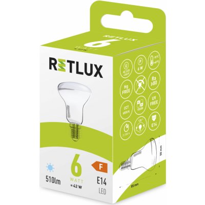 Retlux RLL 423 R50 E14 Spot 6W DL
