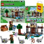 LEGO® Minecraft 21261 Vlčí pevnost – Zbozi.Blesk.cz