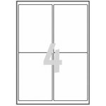 Avery Zweckform 20 listů, A4, bílé L4774-20 – Zboží Dáma