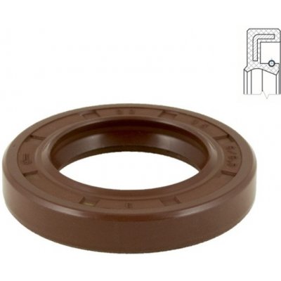 DICHTOMATIK Gufero 18x30x6 VIASY FPM DIN3760 xTLAK – Sleviste.cz