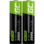 Green Cell AA 2000mAh 2ks GR06 – Zboží Živě