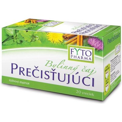 Fytopharma Bylinný čaj pročisťující 20 x 1,5 g – Zbozi.Blesk.cz