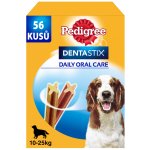 Pedigree Dentastix Daily Oral Care dentální pamlsky pro psy středních plemen 56 ks 1440 g – Zbozi.Blesk.cz