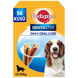 Pedigree Dentastix Daily Oral Care dentální pamlsky pro psy středních plemen 56 ks 1440 g