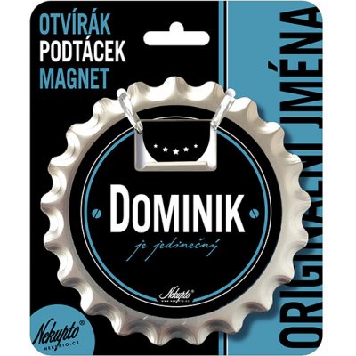 Nekupto Otvírák na pivo, podtácek se jménem Dominik V.I.P. – Hledejceny.cz