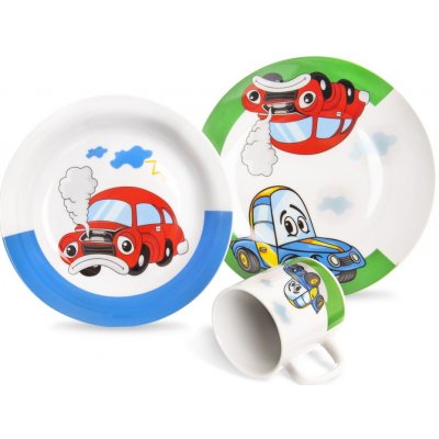 Orion dětský porcelánový jídelní set Cars 3 dílný – Zboží Mobilmania