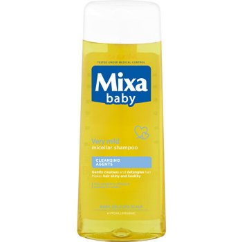 Mixa Baby Very Mild Micellar Shampoo 300 ml Velmi jemný micelární šampon