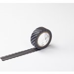 MT masking tape geometrická stripe black – Sleviste.cz