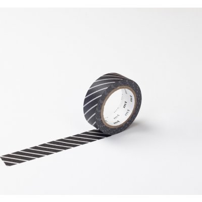 MT masking tape geometrická stripe black – Sleviste.cz