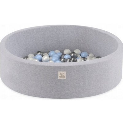 Misioo bazén s míčky Smart 90 x 30 cm světle šedý + 200 míčků – Zboží Dáma