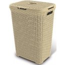 Curver STYLE RATTAN 60 l - krémový