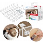 Reer zámek na dveře a zásuvky 8ks bílý – Sleviste.cz