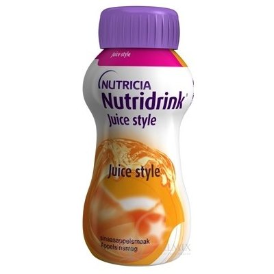 NUTRIDRINK JUICE STYLE S PŘÍCHUTÍ POMERANČOVOU POR SOL 24X200ML – Hledejceny.cz