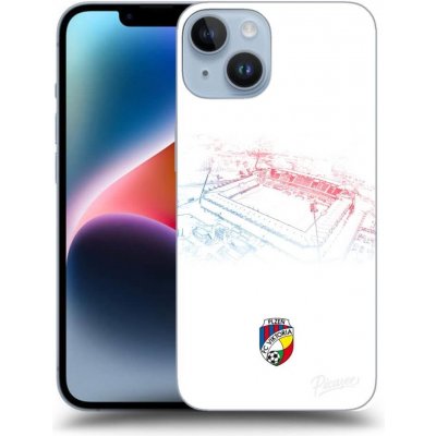 Picasee silikonové Apple iPhone 14 - FC Viktoria Plzeň C černé – Zboží Mobilmania