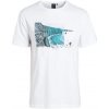 Pánské Tričko Rip Curl DOUBLE FRAME SS TEE Optical White