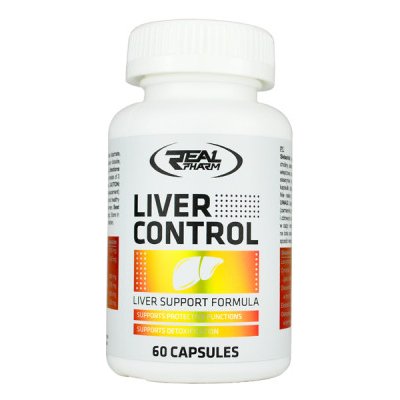 Real Pharm Liver Control 60 kapslí – Zboží Mobilmania