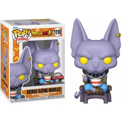 Funko Pop! 1110 Dragon Ball Super Beerus Eating Noodles – Zboží Dáma