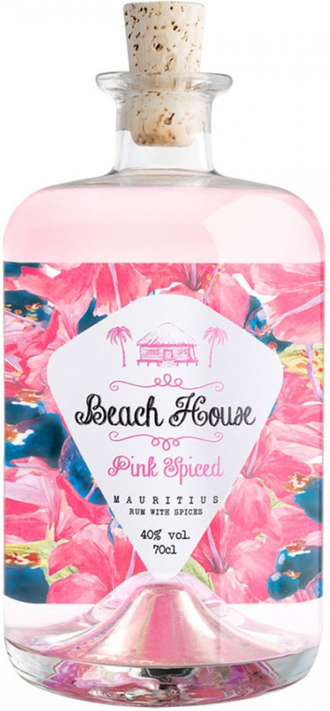 Beach House Pink Spiced 40% 0,7 l (holá láhev)