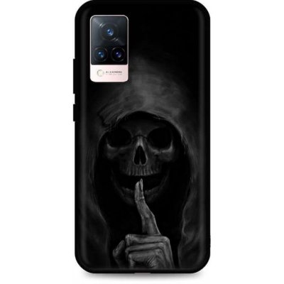 TopQ Vivo V21 5G silikon Dark Grim Reaper