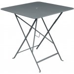 Fermob Bistro 71 x 71 cm Šedý kovový skládací stůl – Hledejceny.cz
