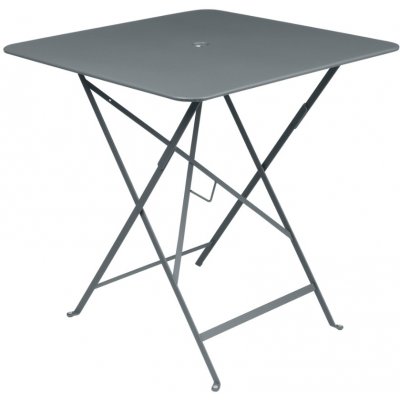 Fermob Bistro 71 x 71 cm Šedý kovový skládací stůl – Hledejceny.cz