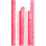 TAŠKA 4kg pruhovaná 25+12x45cm HDPE 100ks – Zboží Mobilmania