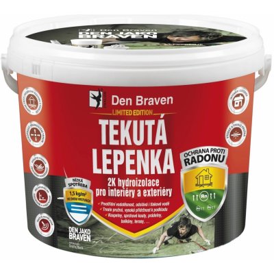 Den Braven Tekutá Lepenka 2K hydroizolace 14 kg – Hledejceny.cz