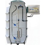 ABPLAST Čerpací šachta 800 x 2000 mm s čerpací technologií pro tlakové kanalizace – Sleviste.cz