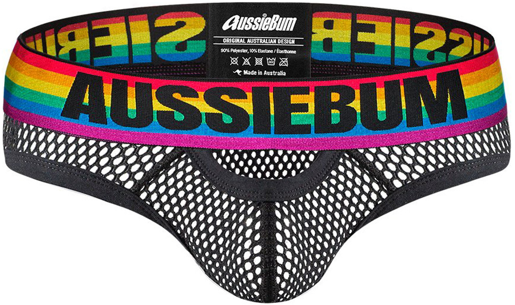 AussieBum průhledné slipy AussieBum Pride Mesh Black od 670 Kč - Heureka.cz