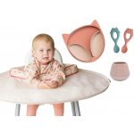 Tidy Tot - Bryndák k BLW sadě + silikonový talíř + lžíce - Liška – Sleviste.cz