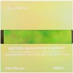 Poznámkový samolepící bloček 75x75/100k Transparentní Ombre Dark C5 Starpak – Hledejceny.cz