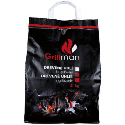 GRILLMAN Dřevěné uhlí 2 kg – Zboží Dáma
