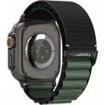 Spigen Fabric Band (hook) Apple Watch 49mm/46mm/45mm/44mm Black Green AMP10223 – Sleviste.cz