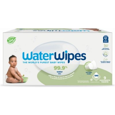 WaterWipes Soapberry Vlhčené ubrousky 60 x 540 ks – Zbozi.Blesk.cz