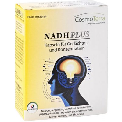 Cosmoterra NADH plus paměť 60 kapslí – Hledejceny.cz