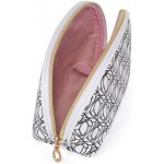 Oxylady Kosmetická taška kulatá Black & White – Zboží Mobilmania