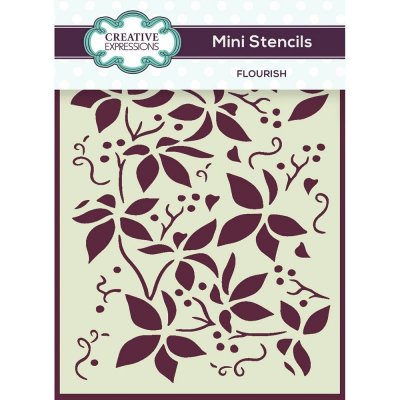 Creative Expressions Plastová šablona 7,5x10cm rostlina – HobbyKompas.cz Creative Expressions Plastová šablona 7,5x10cm rostlina – HobbyKompas.cz