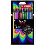 Stabilo pen 68 Brush Arty 12 ks 568/12-21-20 – Zboží Dáma