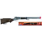 Alltoys puška kovbojská stříbrná kovová 8 ran – Zbozi.Blesk.cz