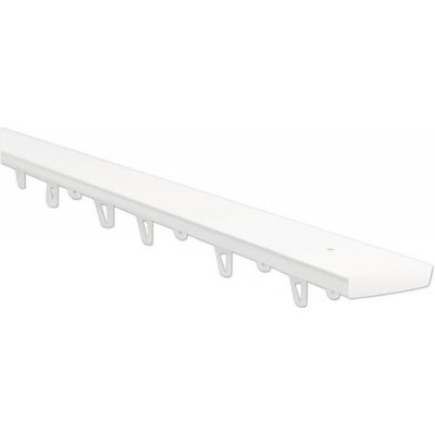 SP TREND Kolejnička hliníková komplet II, dvoudrážková 300 cm, bílá – Sleviste.cz