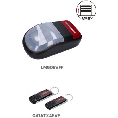 LiftMaster sada pro sekční garážová vrata 8.05m²/80kg – Sleviste.cz