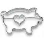 Vykrajovátko - prasátko + srdíčko 6,5cm – Zboží Dáma