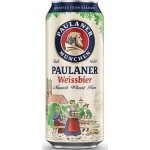 Paulaner Hefe-Weissbier Naturtrub 5,5% 0,5 l (plech) – Zboží Mobilmania