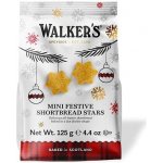 Walkers Mini Festive máslové sušenky ve tvaru hvězdiček 125 g – Zboží Dáma