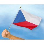 Tyčová vlajka Česká republika 30 x 45 cm – Sleviste.cz