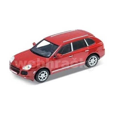 Welly PORSCHE Auto CAYENNE červená 1:24 – Zbozi.Blesk.cz